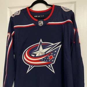 SOLD AUTHENTIC ADIDAS columbus blue jackets jersey